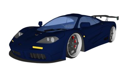 超精细汽车模型 迈凯伦 Mclaren F1 Re-engined_SU2015